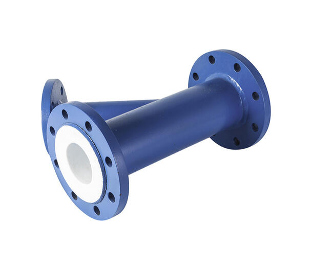PTFE-lined steel pipes